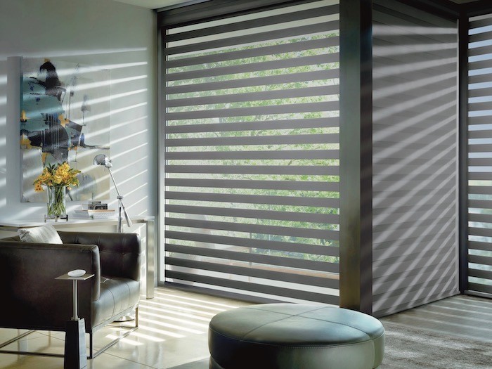 Designer Banded Shades